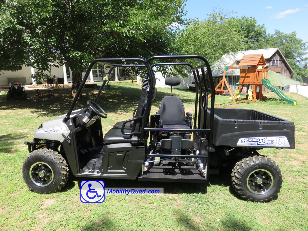 Mobility Quad, Handicapped all terrain wheelchair vehicle
