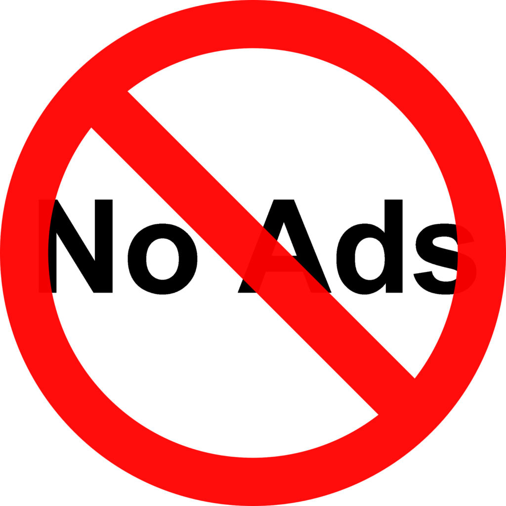 No Ads on the Right Side of Search Results