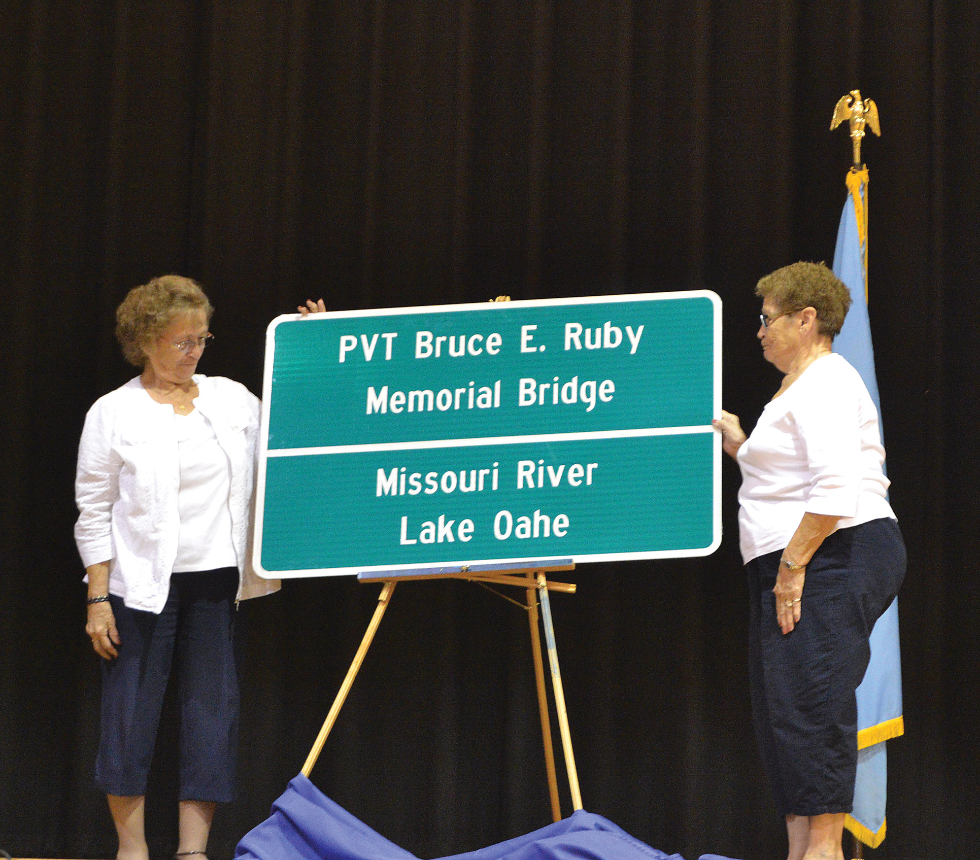 Highway 12 Bridge dedicated to honor local Army private Mobridge Tribune
