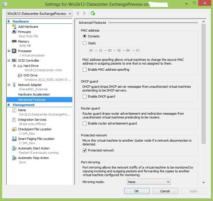 HyperV MAC Addressing MOBS Bangladesh