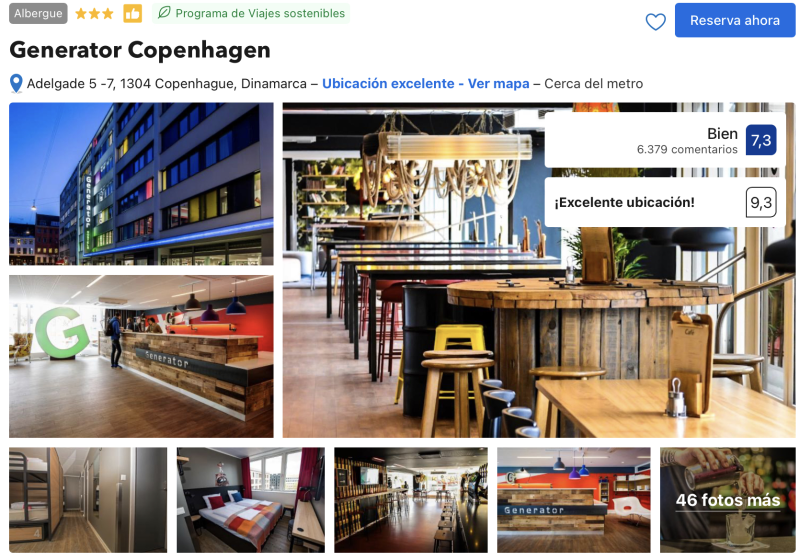 Dónde alojarse en Copenhague 2024 [Con mapa] ¡Lee esto antes de reservar!