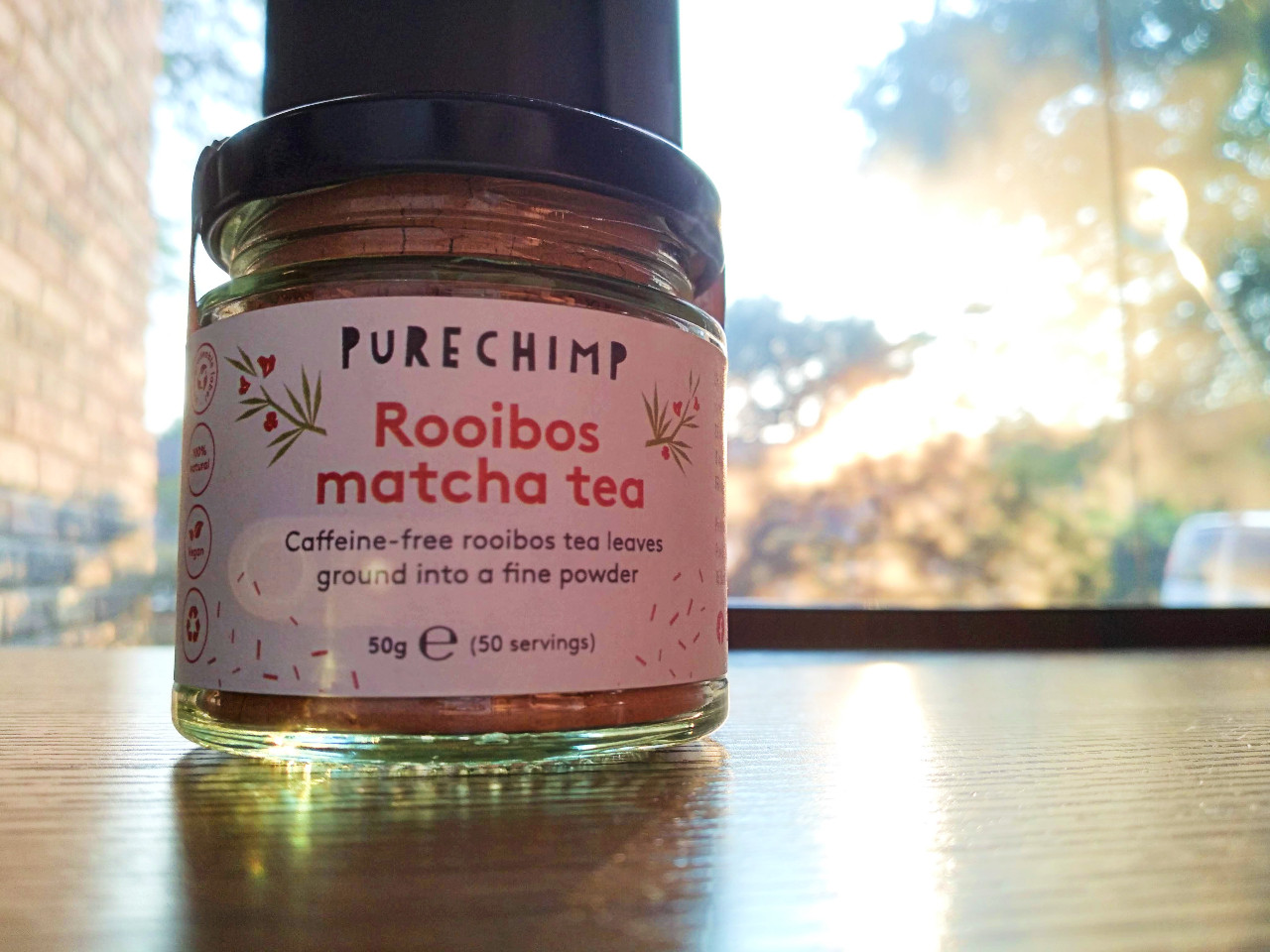 Love Me Some Matcha A PureChimp Rooibos Matcha Review