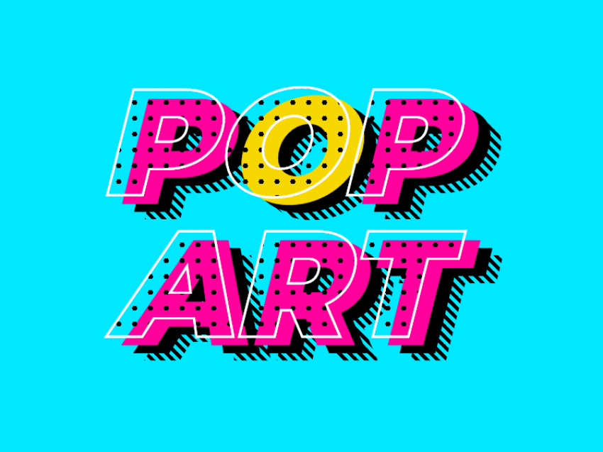 Pop Art Font MockoFUN