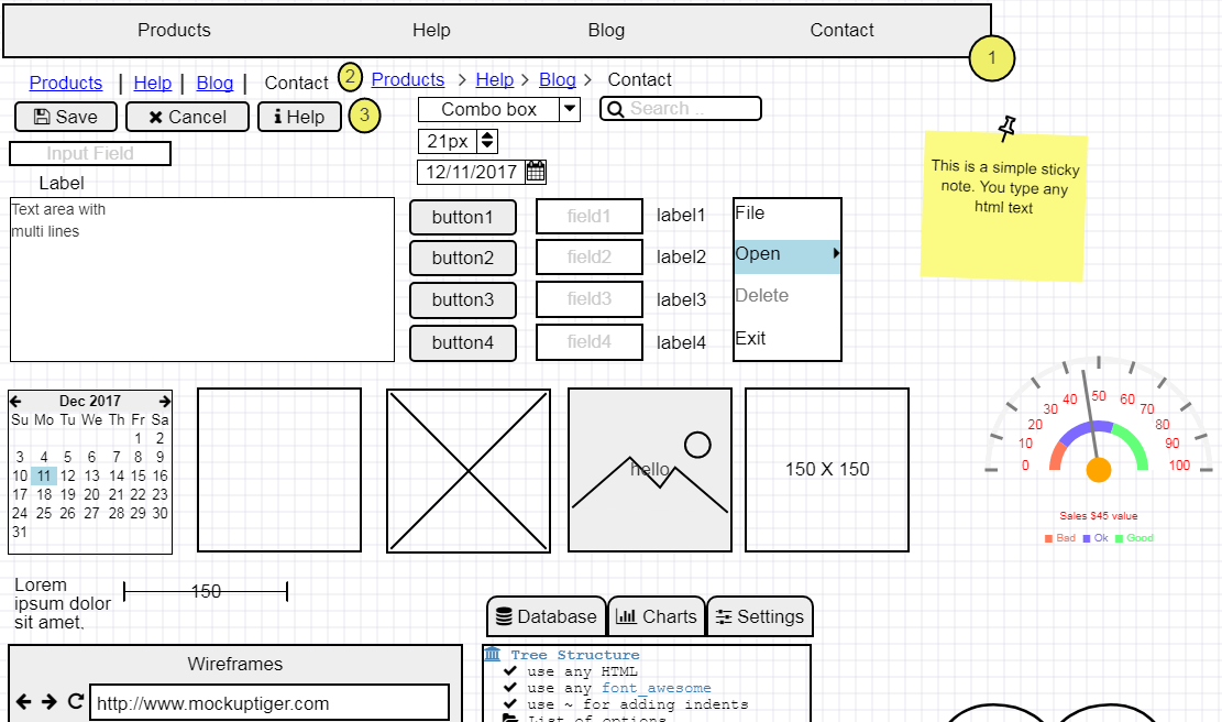 Wireframe software New release coming up.. MockupTiger