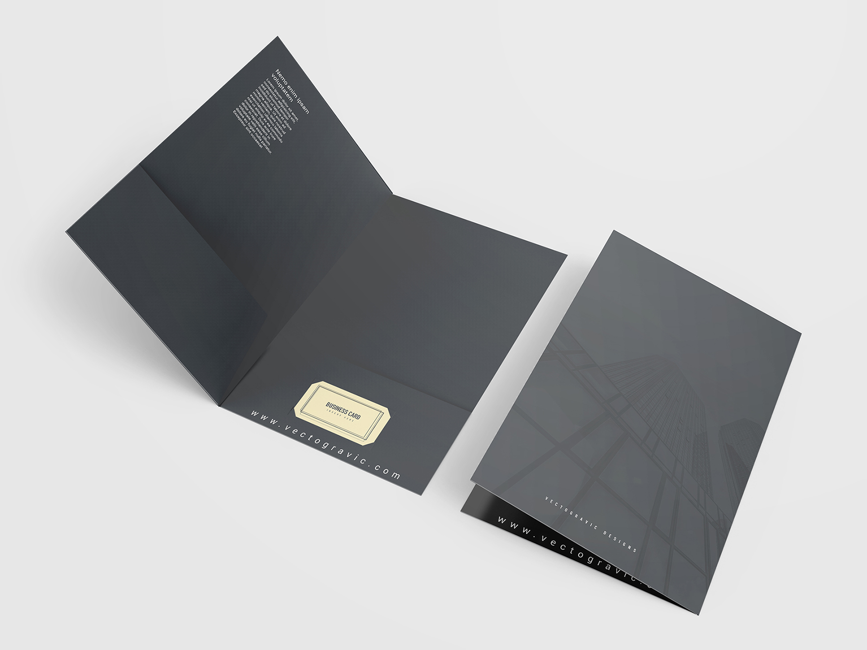 Paper Folder Mockup