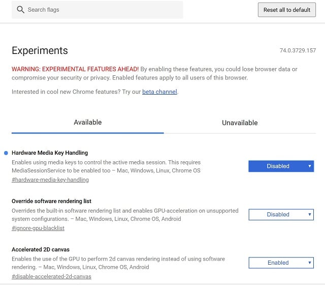 Google Chrome taking control of Media keys? Here's how to stop it