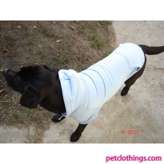 Ropa para perros grandes Sudadera para perros en Azul