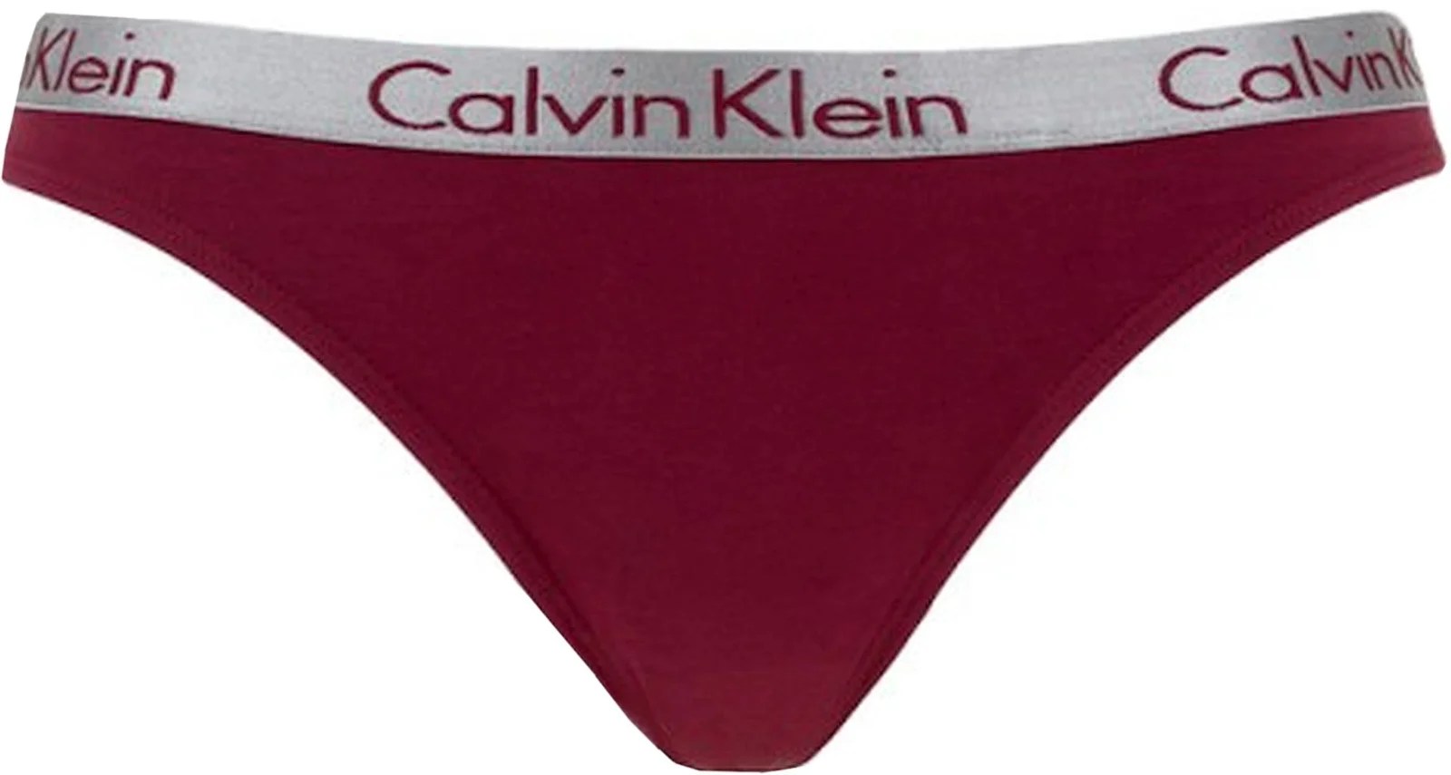 Spodní dámské kalhotky Calvin Klein QD3589E tm.červené modapradlo.cz