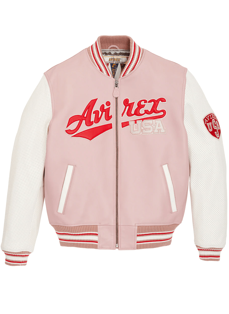 Avirex SCRIPT VARSITY JACKET Moda404 Men's Boutique