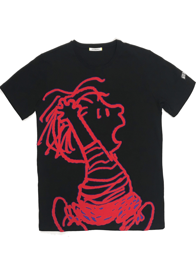 Iceberg ICEBERG HISTORY RED LINUS TEE Moda404 Men's Boutique