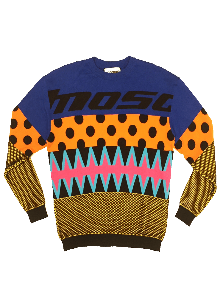 Moschino DOTTED MOSCHINO SWEATER Moda404 Men's Boutique