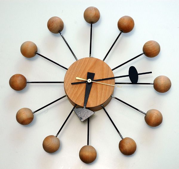 Nelson for Howard Miller Vintage Ball Clock