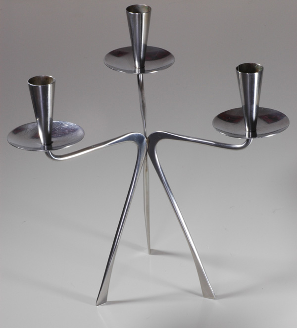 Swedish Stainless Candelabra