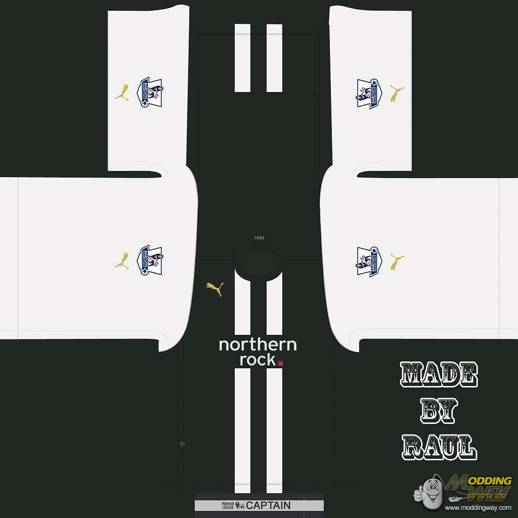 Newcastle 1112 Home Kit FIFA 11