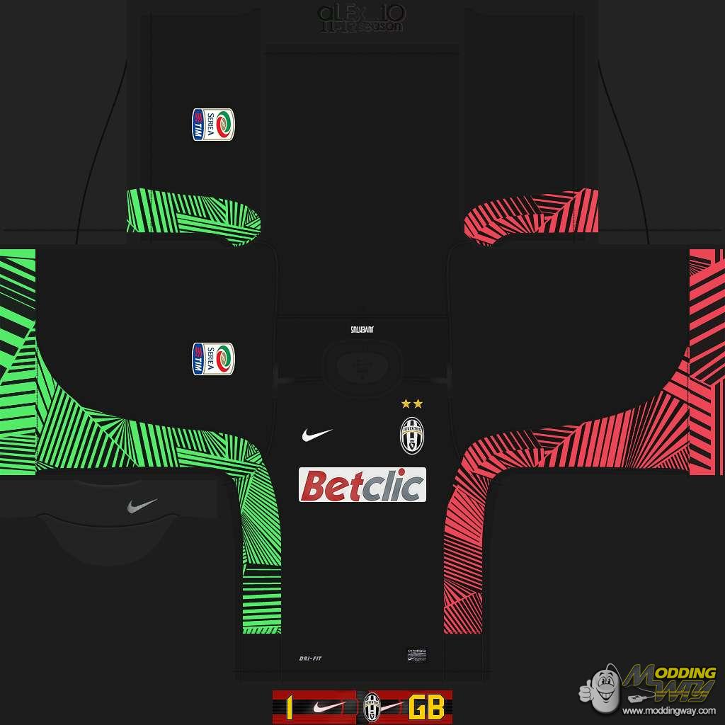 Juventus 1112 GK Kit FIFA 11 at ModdingWay