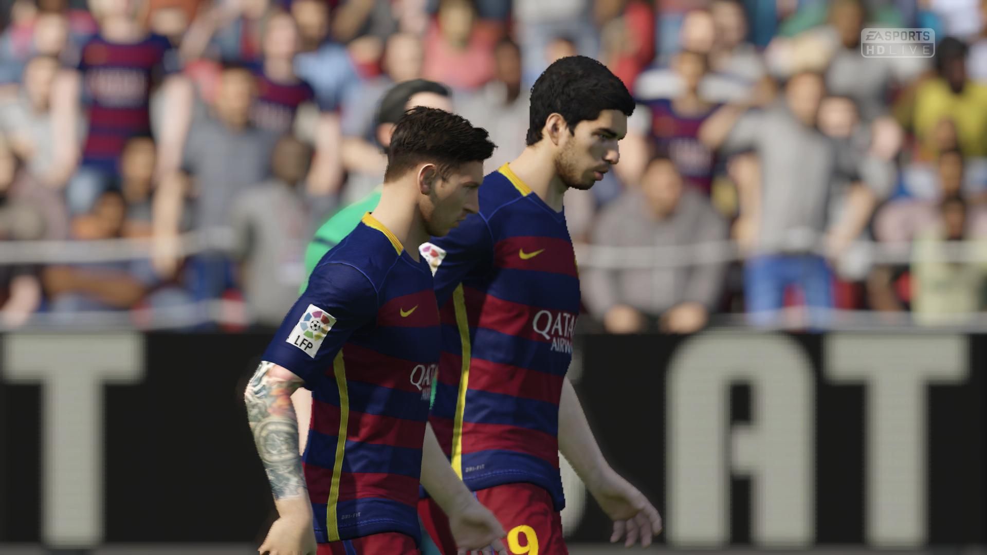 FC Barcelona Kits 15/16 Fix Fonts Names & Numbers FIFA 15