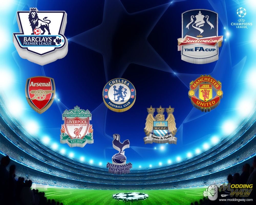 Premier League HD & 3D Logo Pack By Forzamilan Pro Evolution Soccer 2012 at ModdingWay