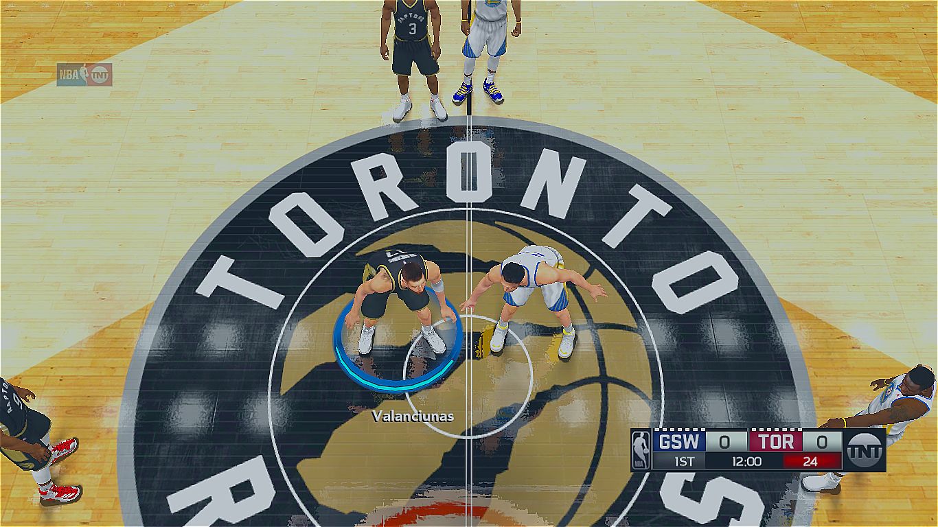 20172018 Toronto Raptors City Edition Alternate Court NBA 2K14 at