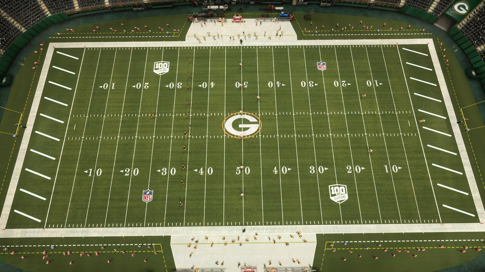 Packers 100 Seasons Field & Uniform Madden NFL 19 at ModdingWay