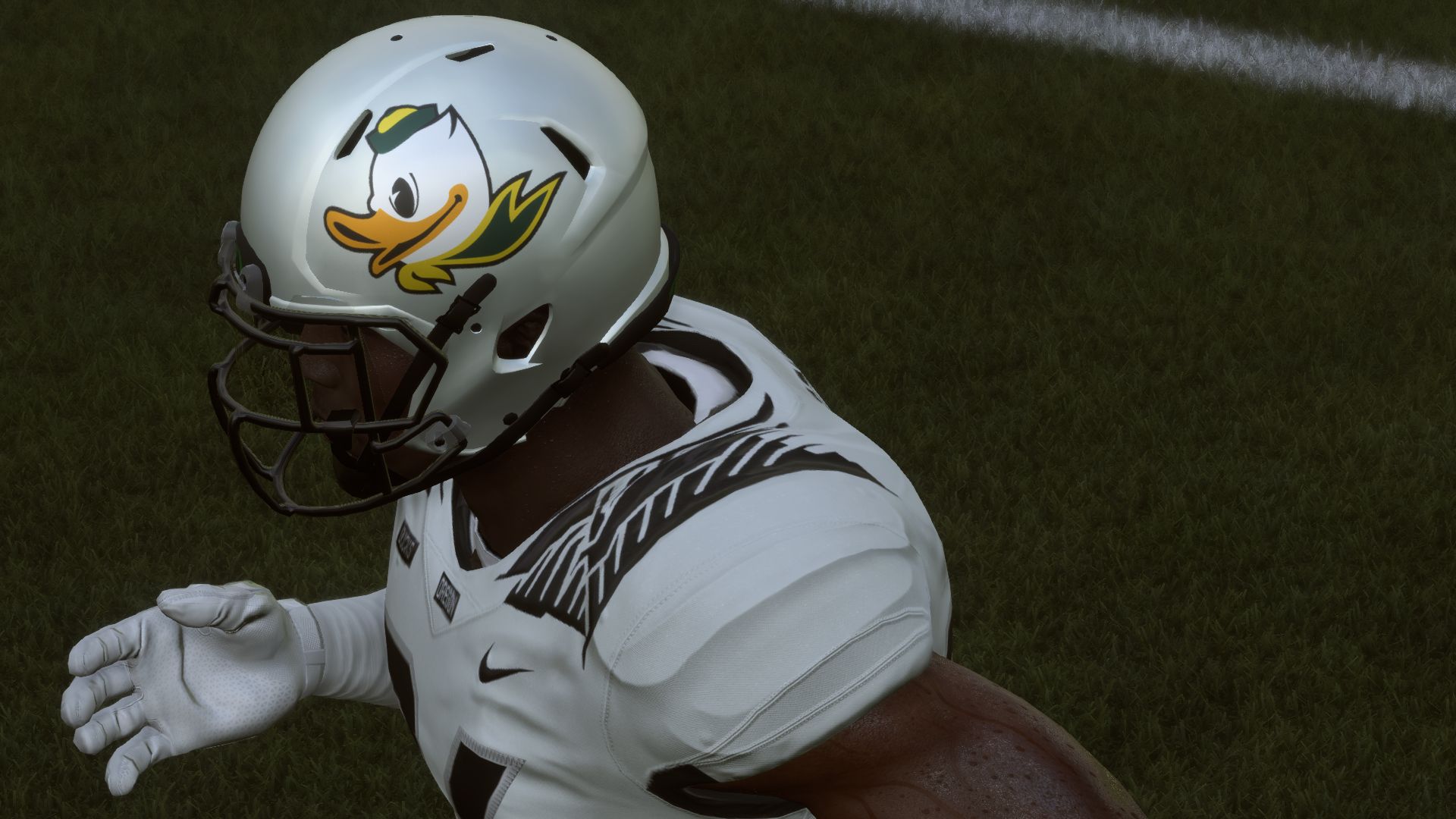 Oregon Ducks Custom Uniforms Madden NFL 19