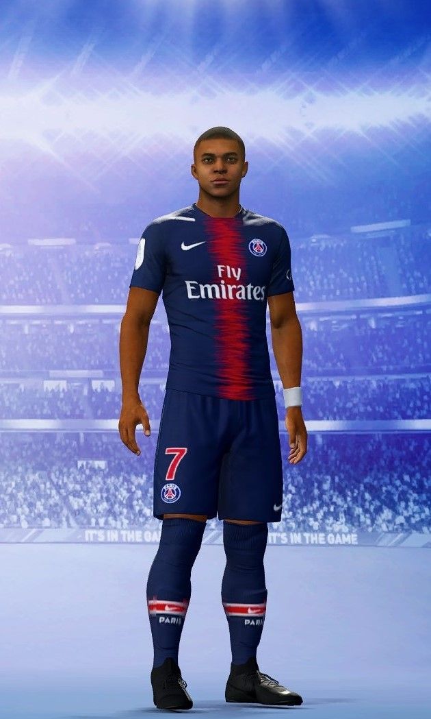 Kylian Mbappè FIFA 19 at ModdingWay