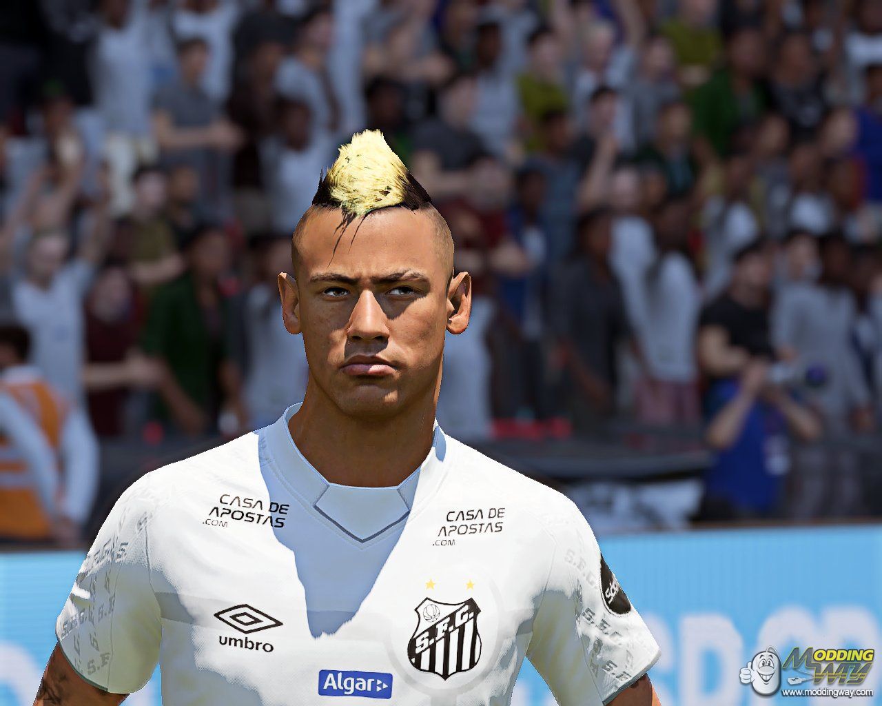 Neymar Face Version 2011 FIFA 20 at ModdingWay