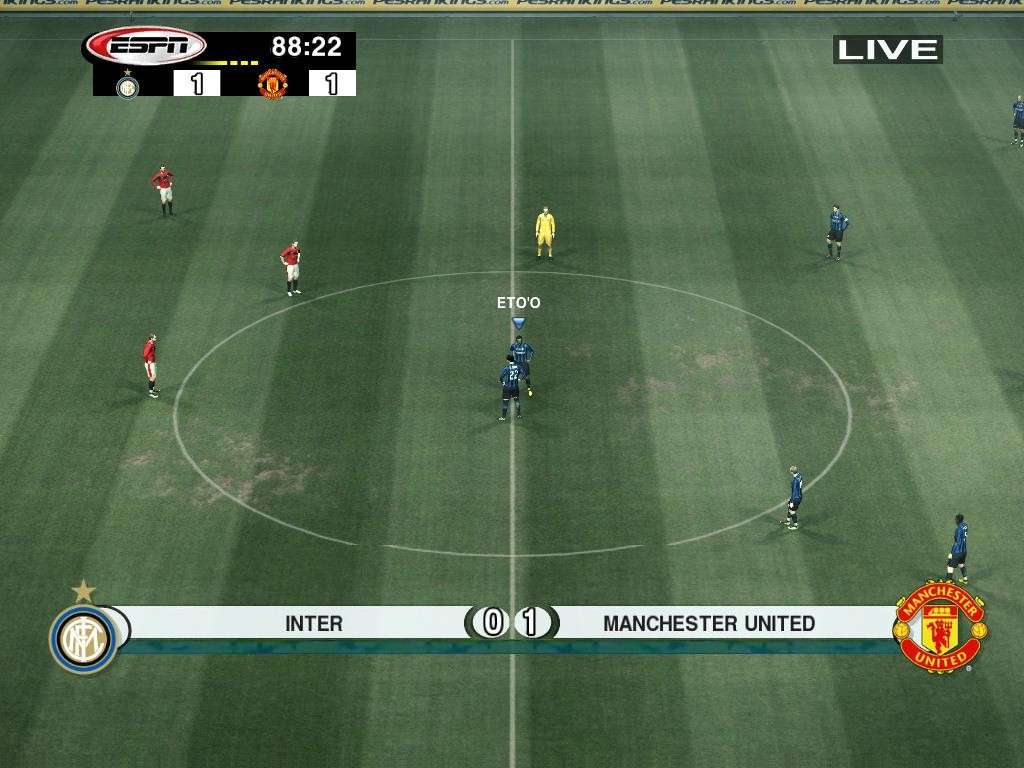 ESPN Classic Scoreboard 1999 Pro Evolution Soccer 2010