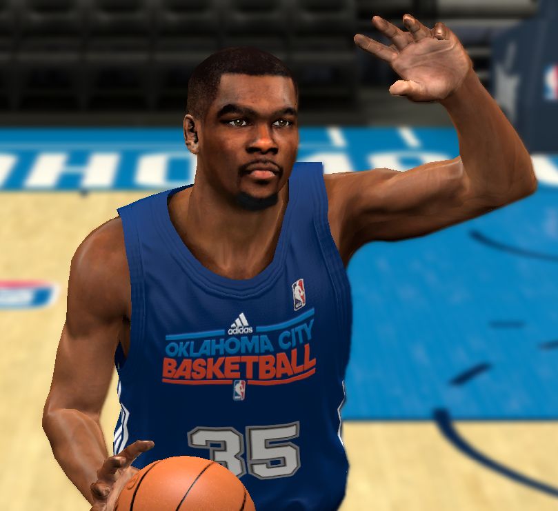Kevin Durant Cyberface NBA 2K14 at ModdingWay