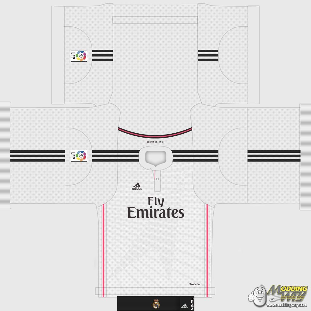 Real Madrid Club de Fútbol 201415 Kits FIFA 14 at ModdingWay