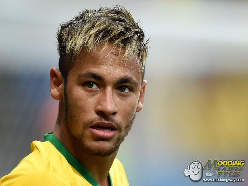 Neymar World Cup New Face FIFA 14 at ModdingWay