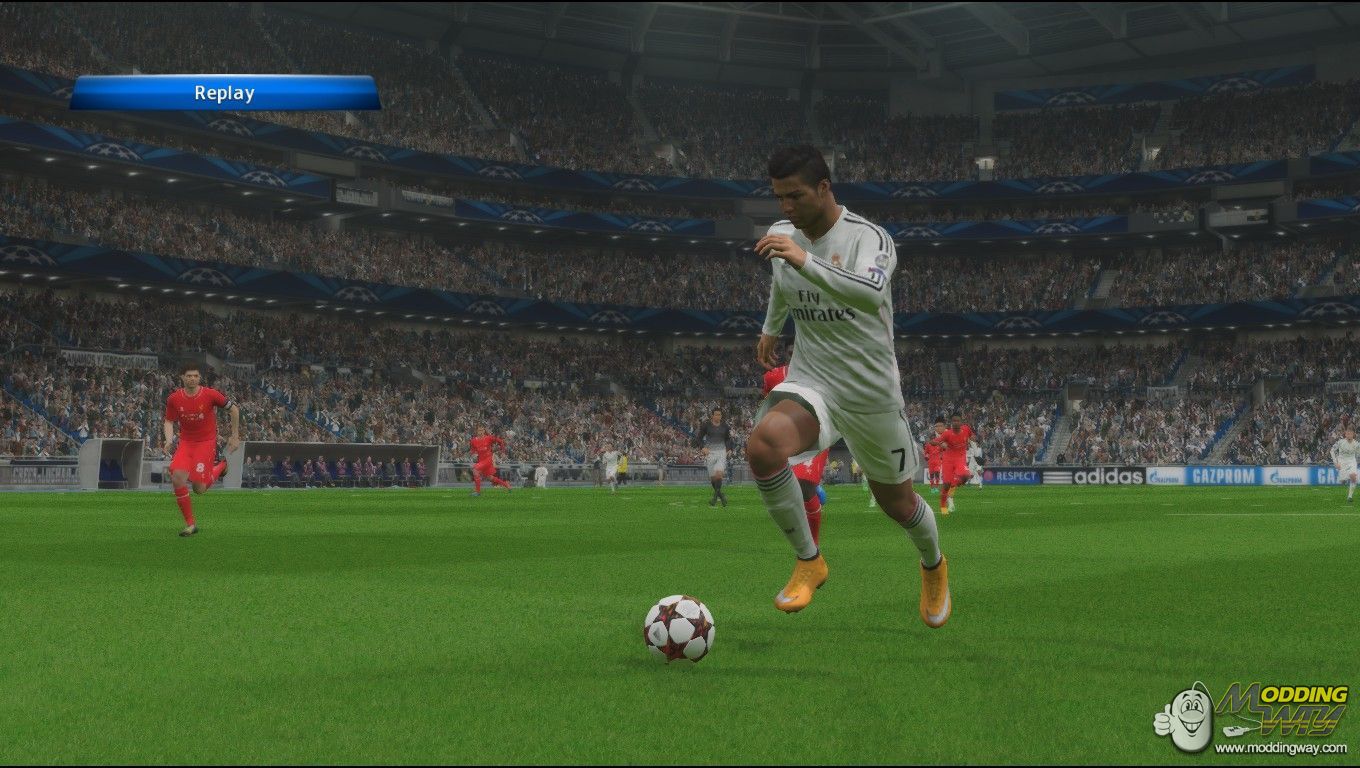 PES 2015 HD REALISTIC GRAPHIC MOD 1.1 BY SAINI (ONLY 64BIT