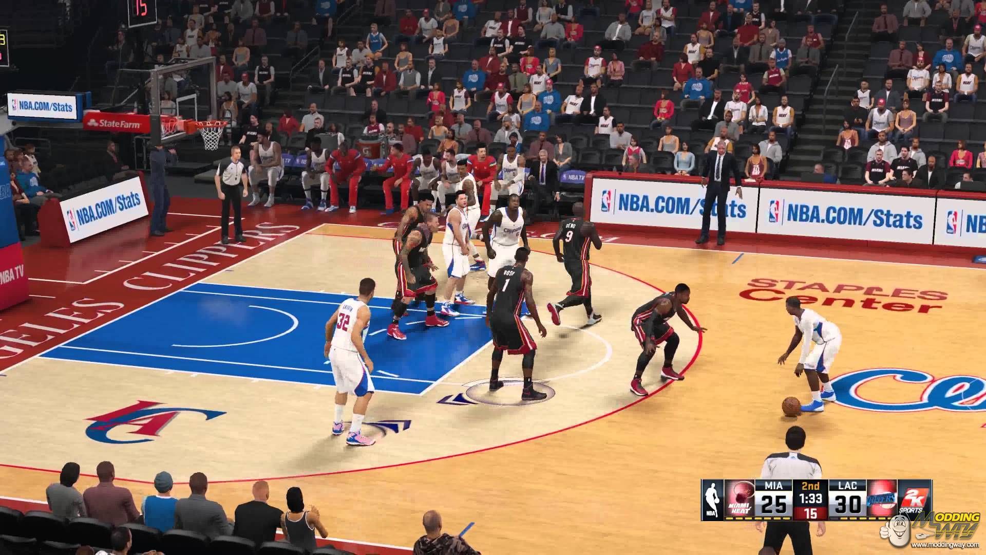 BEST ENB NBA 2K15 NBA 2K15 at ModdingWay