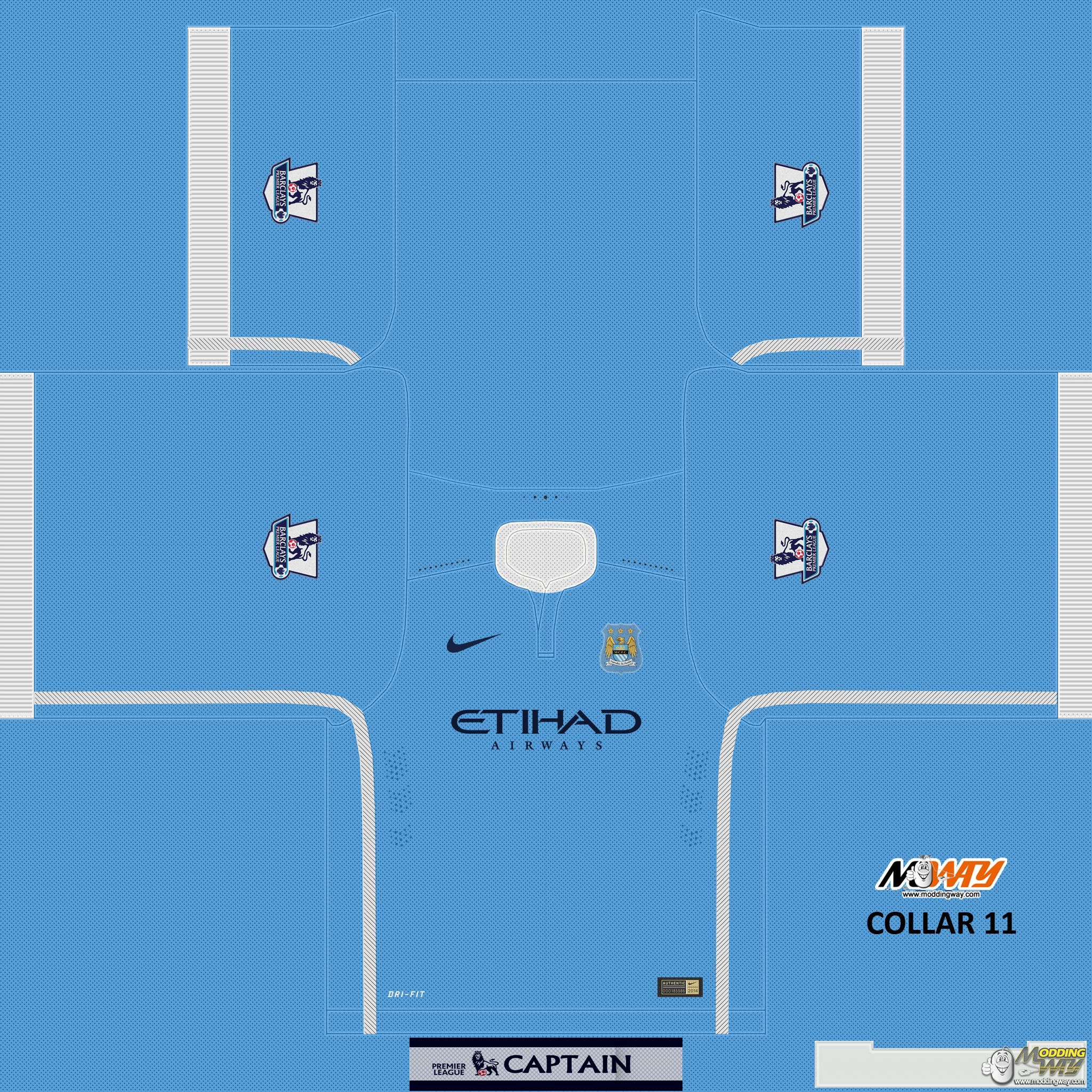Manchester City Home 1516 FIFA 15 at ModdingWay