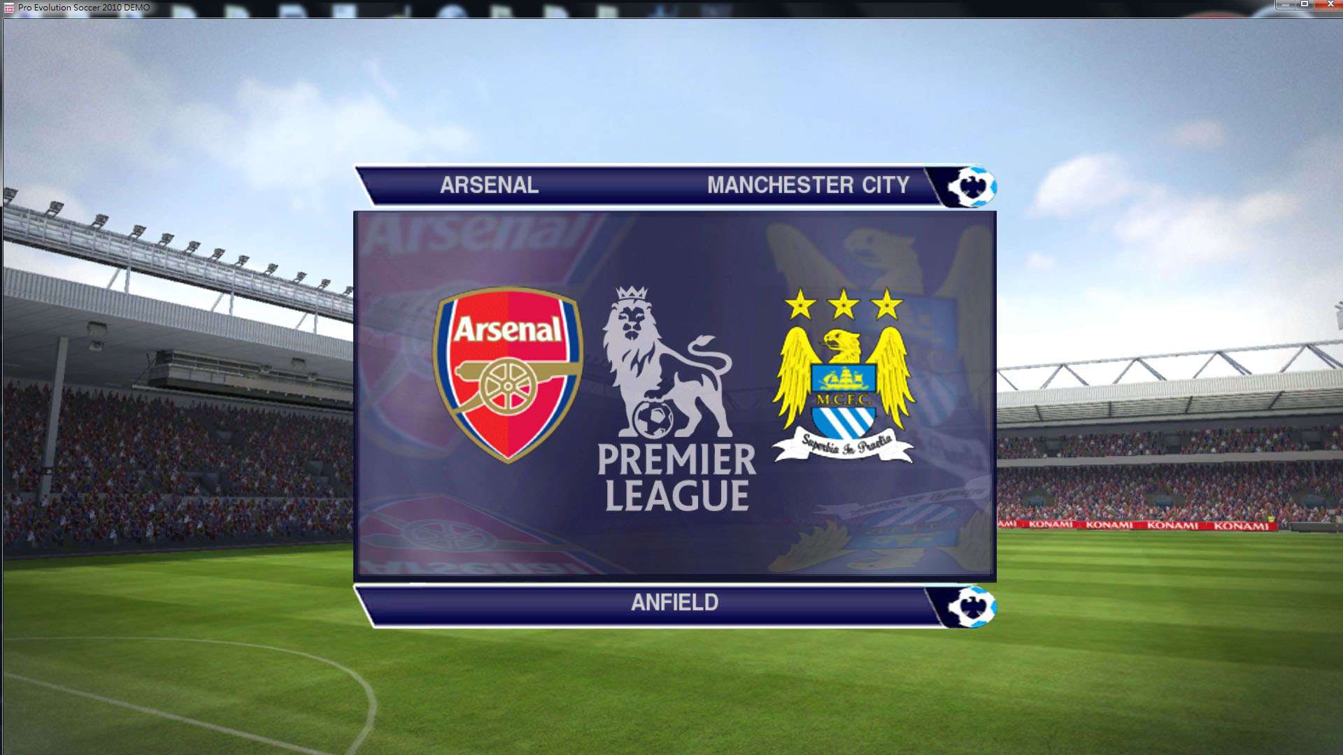 English Premier League Scoreboard V3 Pro Evolution Soccer 2010