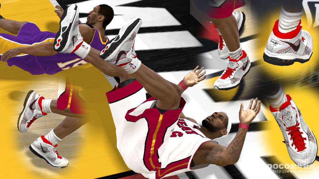 Nike Lebron VIII Shoes V2 NBA 2K11 at ModdingWay