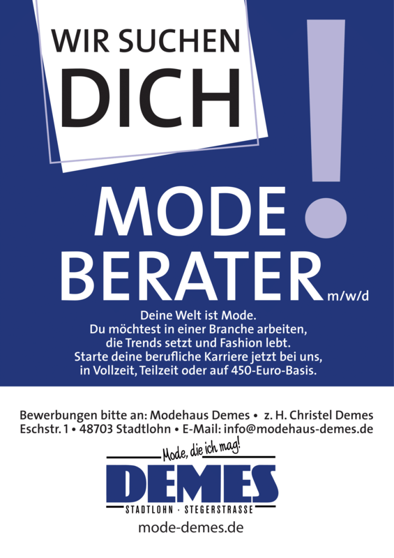 Modehaus Demes Karriere
