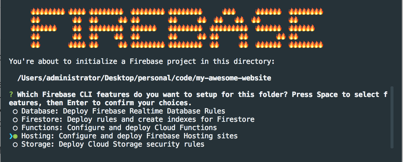 Part One Angular with Firebase Hosting Mode2