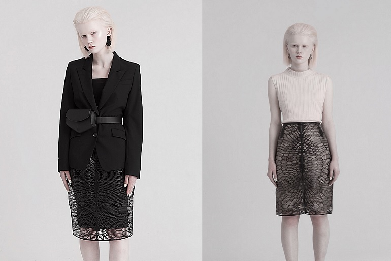 SKIRT MADE ON 3D PRINTER Mode in Textile