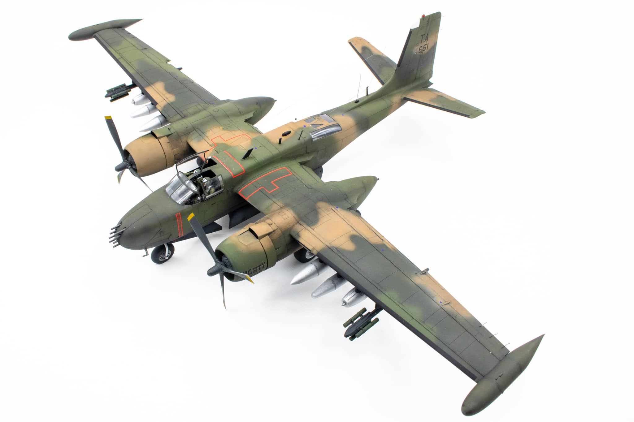 Douglas A-26K Counter Invader - Model Aces