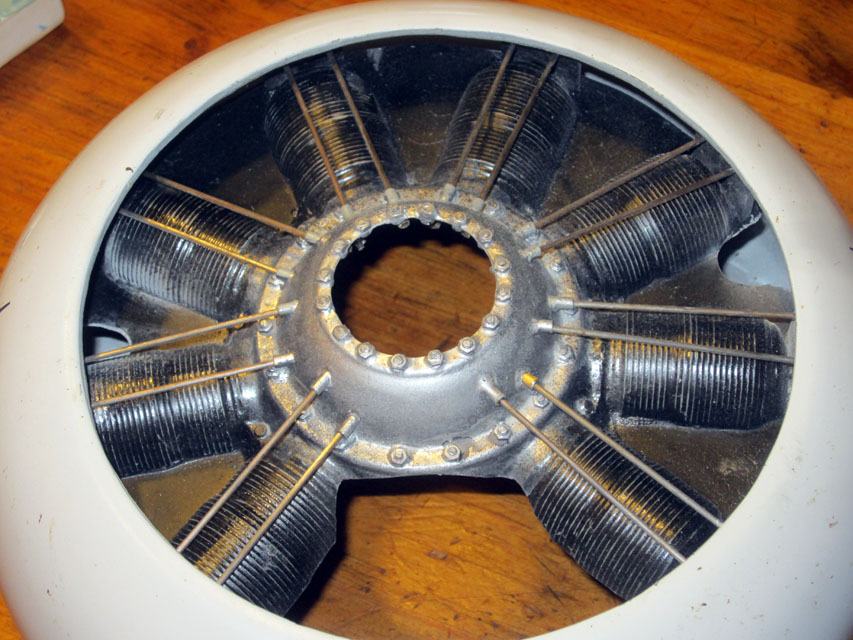 Installing a Dummy Rotary Engine Model Airplane News