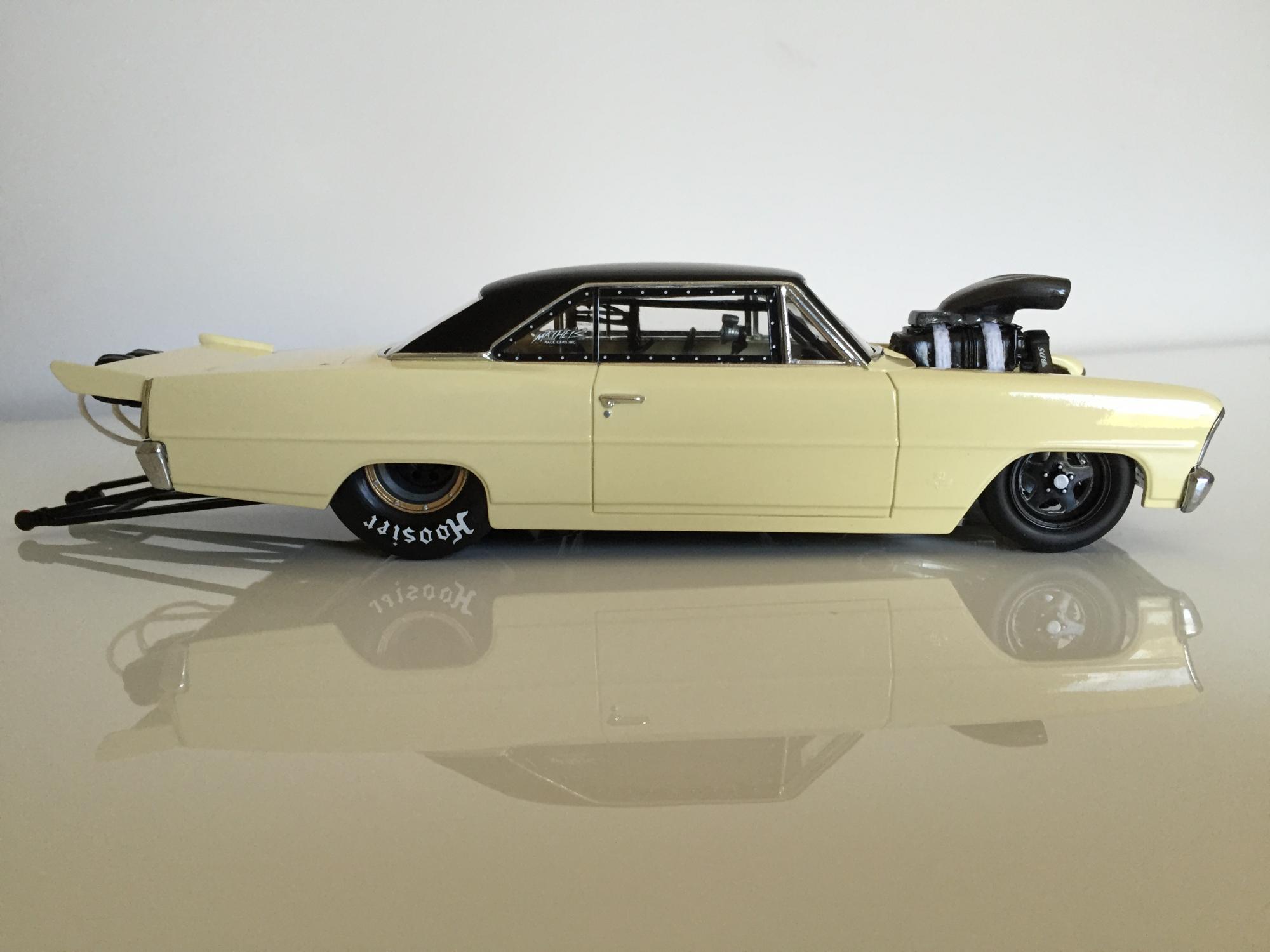 66 Nova SS Butternut Yellow Outlaw ( finished) WIP Drag Racing