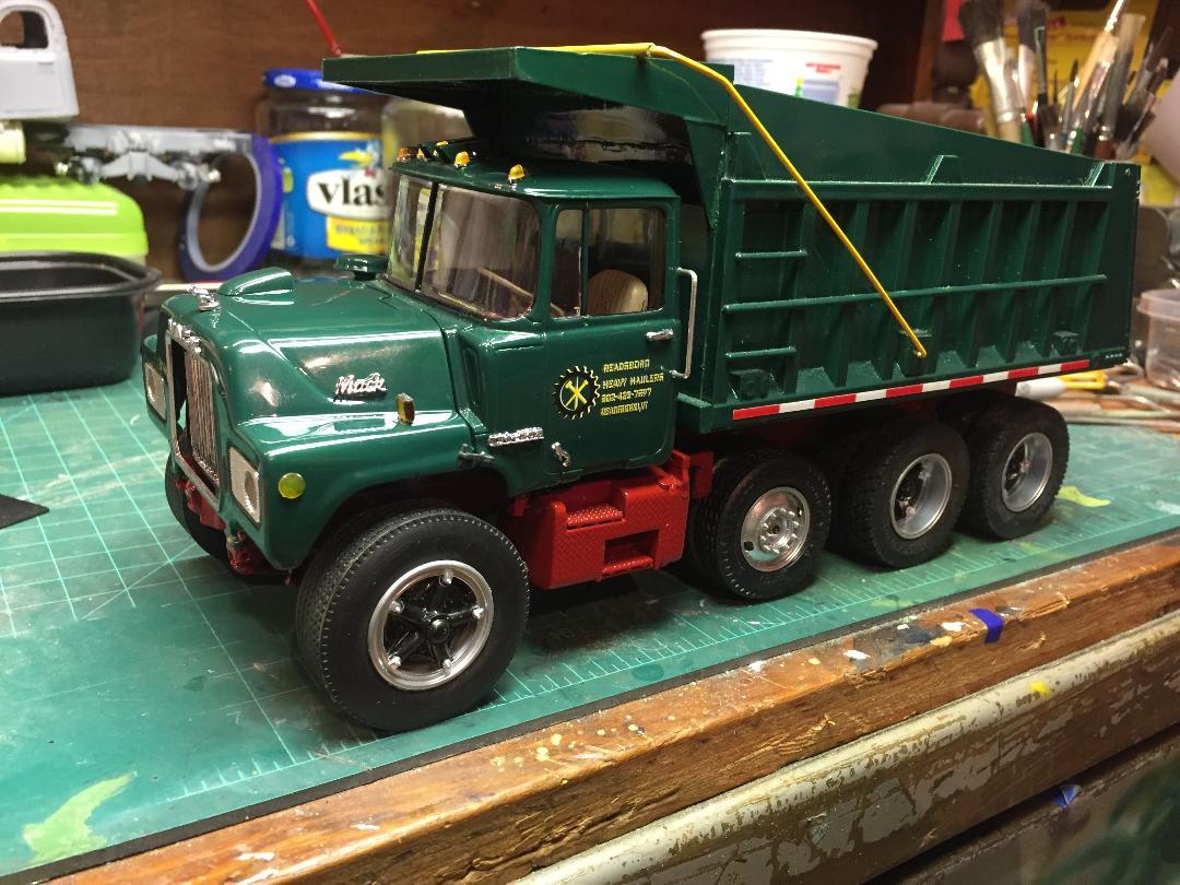 Mack DM600 Tri Axle Dump Truck Page 2 WIP Model Trucks Big Rigs