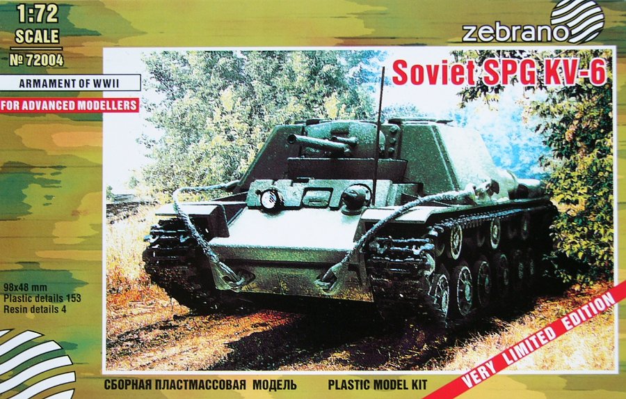 MODELIMEX Online Shop 1/72 SPG KV6 your favourite model shop