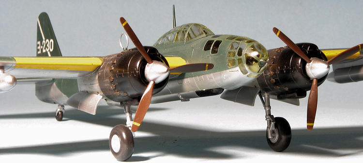 Hasegawa 1/72 P1Y1 'Ginga' (Torpedo Version), by Scott Van Aken