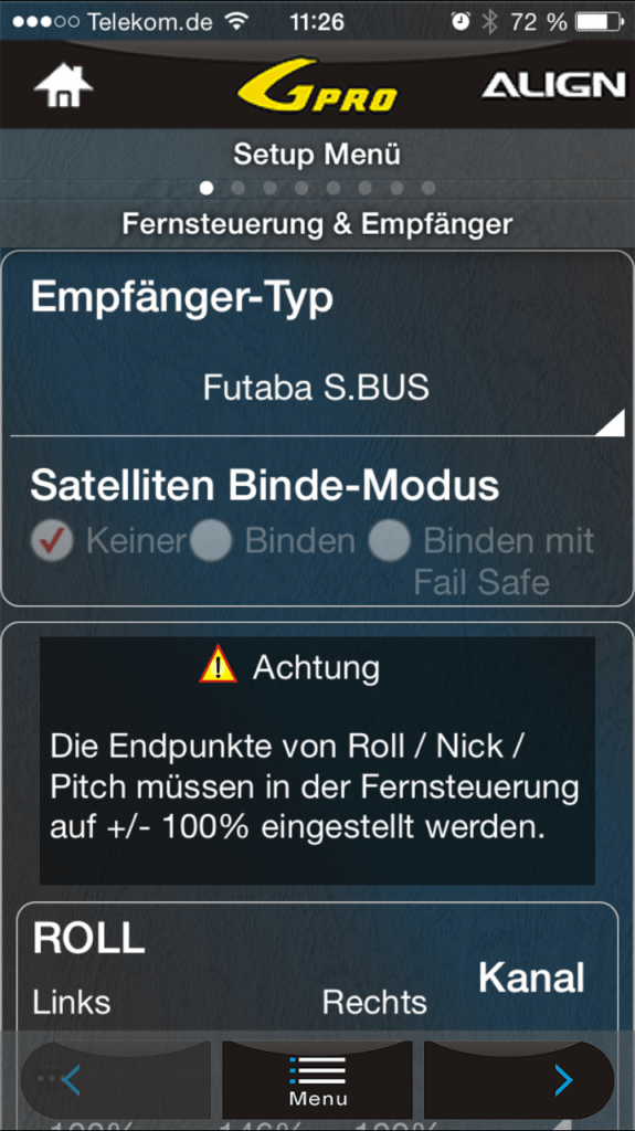 Align Gpro ModellbauApps