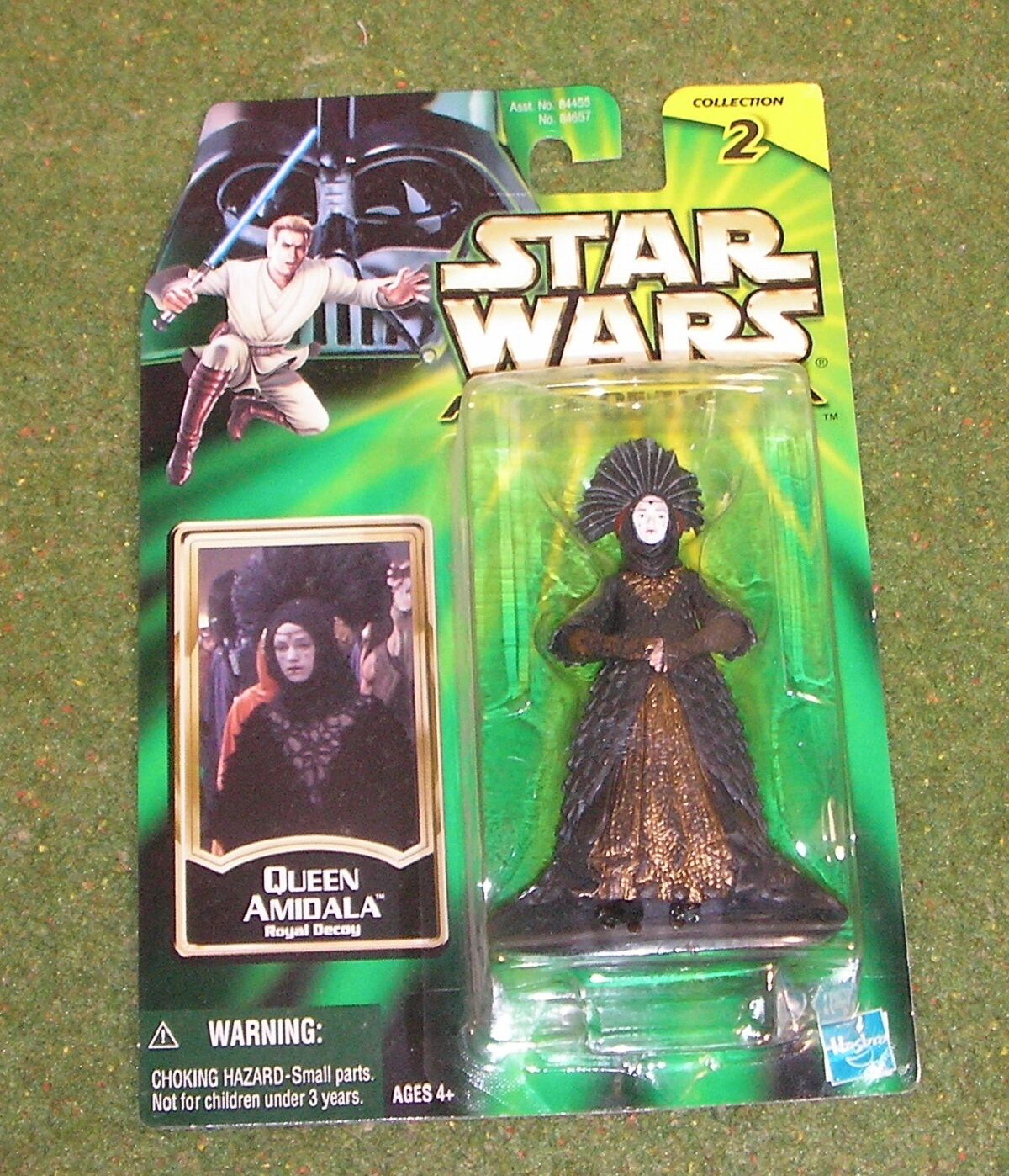 STAR WARS POWER OF THE JEDI CARDED QUEEN AMIDALA ROYAL DECOY