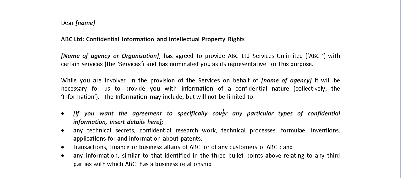 Intellectual Property Rights Agreement