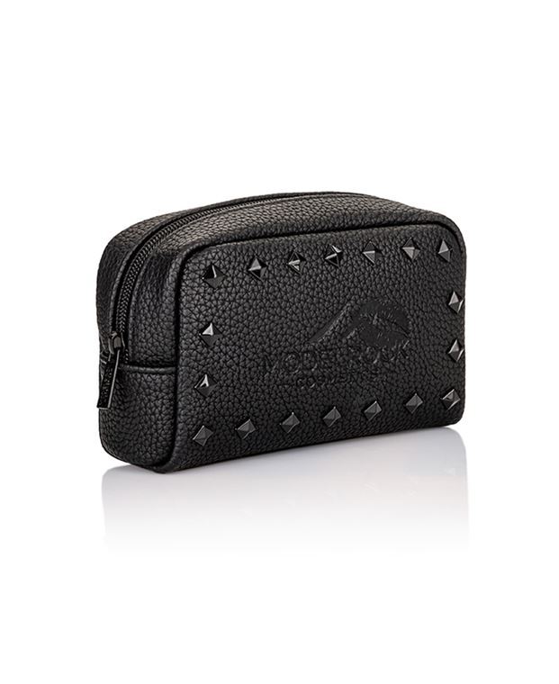 VEGAN Faux Leather Makeup Bag Small