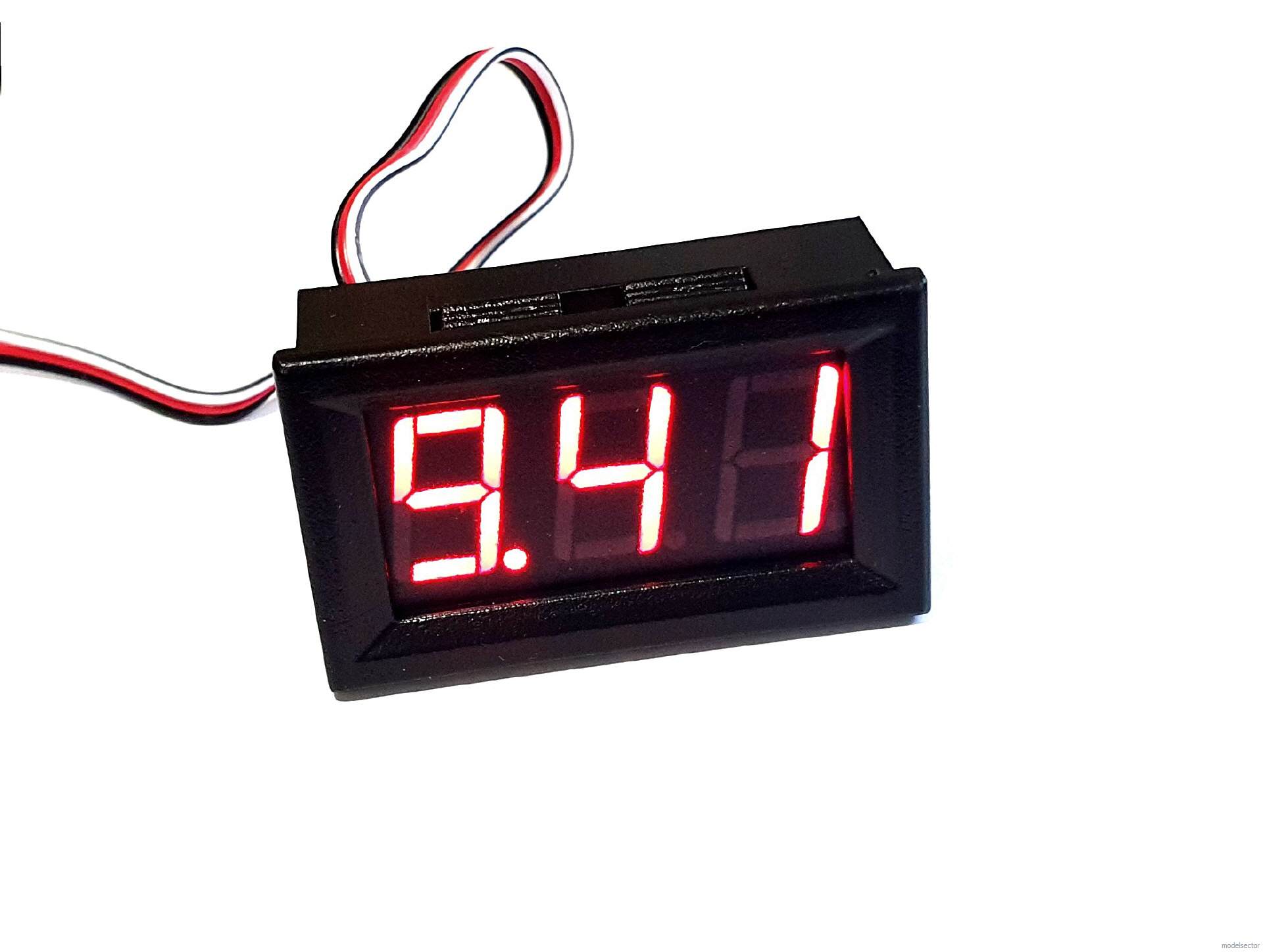 LEDVoltmeter rot 2erPack EinbauModul