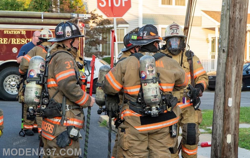 Working House Fire in Coatesville City Modena Fire Company